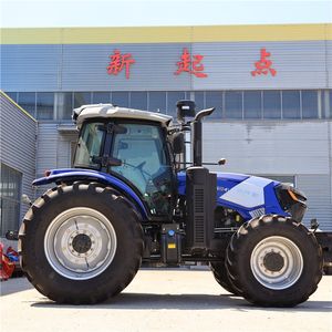 Venta al por mayor 40HP 60HP 80HP 4X4 Sistema hidráulico Tractores de mano para la agricultura con motor de bomba y componentes de núcleo de rodamiento - Product Image 4