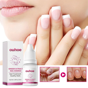 Sérum professionnel de soin des ongles OUHOE à l'<span class=keywords><strong>huile</strong></span> d'arbre à thé et au gingembre pour le traitement des mycoses des ongles, sérum réparateur pour les soins des ongles - Product Image 2