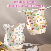 Ensemble de bavoirs pour bébé en gros, en silicone lavable, antibactérien, fermeture à bouton, bavoirs d'alimentation pour tout-petits, nouveau-nés, cadeau écologique