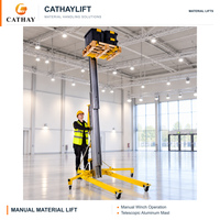 Nouveau Chariot Élévateur Manuel Portable Laod 340kg à Prix Abordable