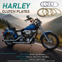 Nouvelles plaques d'embrayage TaiKaw pour modèles Twin Cam 1999-2017 et Evolution 1340 1998-1999, pour motos Street/Touring, rénovation/amélioration 1