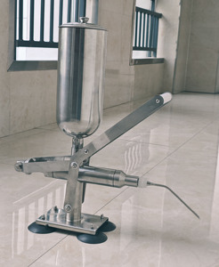 Máquina Manual de 5L de Acero Inoxidable 304 para Rellenar Crema de Mantequilla, Miel y Mermelada, Equipo para Rellenar <span class=keywords><strong>Churros</strong></span> y Helados - Product Image 3