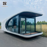 Maison préfabriquée en conteneur préfabriqué à fonctions complètes 2026, capsule préfabriquée, mini-maison, maison mobile