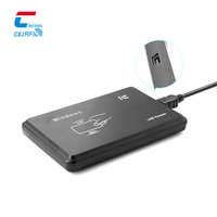 Hochleistungs-RFID-NFC-Lesegerät 13,56 MHz Mini-Tag Wasserdicht USB-Schnittstelle 0,2s Lesedauer