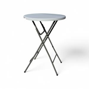 Tables de bistrot hautes en plastique HDPE, pliables et portables, pour les événements de mariage, les fêtes, la location - Product Image 1