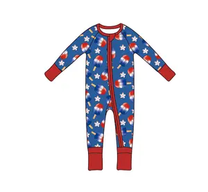 New Fashion Popsicle designer Girls Set Jumpsuit Suit Baby Boys and Girls Newborn Jumpsuit