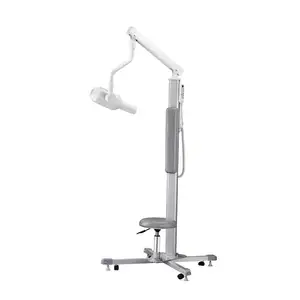 Máquina de raios X móvel vertical para sala de luz dentária com controle remoto sem fio IN-M23 de alta resolução