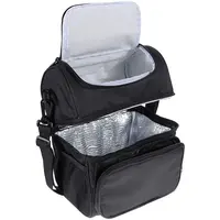 Bolsa de almoço para adultos, com alça de ombro ajustável, para carregar caixa de almoço