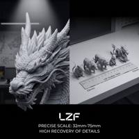 Figurine de table RPG personnalisée en verre imprimée en 3D, elfe archer hibou, non peinte, grise, cadeau pour joueur, soirée de jeu, décoration de bureau