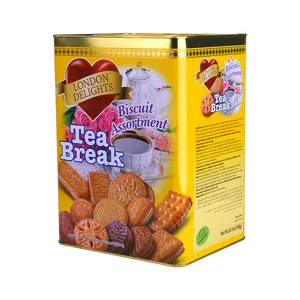650g Manufacturer assorted biscuits snack food sweet assorted cream biscuit
