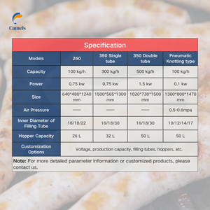 Hochwertige Wurst puffer Maschine Wurst hersteller Maschine Produktions linie - Product Image 5