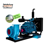 Pompe pour l'agriculture Moteur diesel auto-amorçante de 14 pouces Pompe à eau diesel de 4 pouces