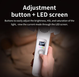 ZHIYUN FIVERAY F100 100W Tube lumineux LED RVB Baguette lumineuse pour photographie Streaming Interview Tiktok <span class=keywords><strong>Youtube</strong></span> VS Sokani X25 - Product Image 4