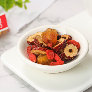 Tè di Alta Qualità con Longan, Datteri Rossi e Bacche di Goji, 6g X 30 Bustine Piramidali, Stimola la Vitalità e Nutre il Sangue, Disponibile per la Vendita all'Ingrosso - Product Image 1