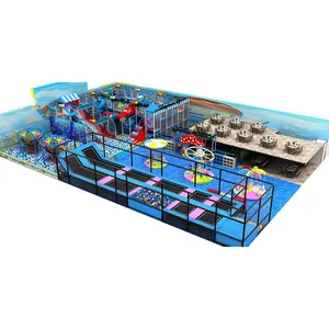 Jeux d'intérieur pour enfant, terrain de jeux commercial, toboggan doux, pour piscine, balles, équipement, pour l'intérieur, prix