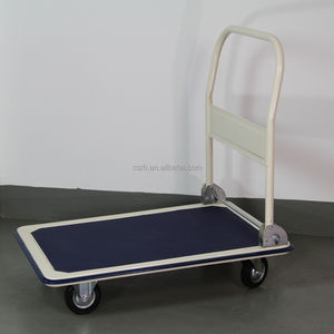 RH-WT01-2 900*600*850 मिमी 300kg क्षमता टिकाऊ धातु लॉजिस्टिक ट्रॉली/लॉजिस्टिक प्लेटफॉर्म कार्ट - Product Image 2