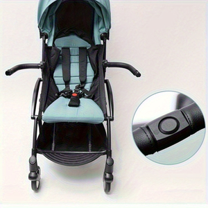 Manillar cómodo para cochecito de bebé, desde almacén de EE. UU., barra protectora ajustable para cochecito, accesorio de barra transversal para manillar. - Product Image 6