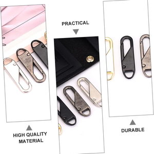 Tirettes de fermeture éclair métalliques étanches détachables pour sacs à dos, équipements de plein air, tentes, fournitures pour animaux de compagnie, accessoires de quincaillerie - Product Image 3