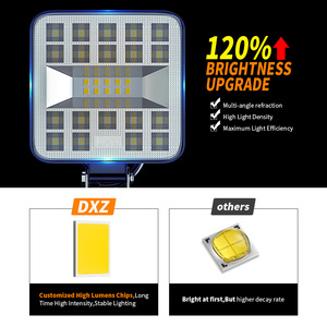 DXZ OEM Mini 3 pollici quadrati 29LED 87W LED luce da lavoro impermeabile SUV Off-Road faretto nuovo accessorio <span class=keywords><strong>auto</strong></span> - Product Image 4
