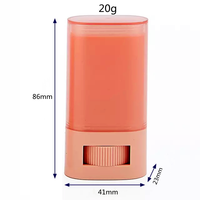 Stick de protection solaire, stick déodorant, emballage de conteneur