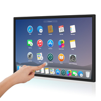 Schermo frontale piatto pieno KINGONE 21.5 pollici con schermo Touch screen capacitivo Monitor Touchscreen LCD ad alta risoluzione