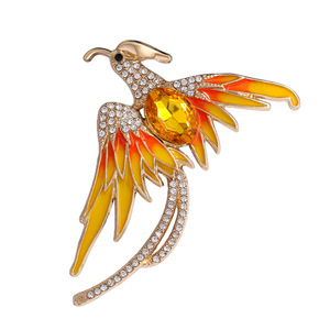 <span class=keywords><strong>Phoenix</strong></span> pha lê phục sinh thân thiện với môi sang trọng Trâm Pin mũ nón cho phụ nữ cao cấp thêu chống chói Mũ sắt cho quà tặng - Product Image 5