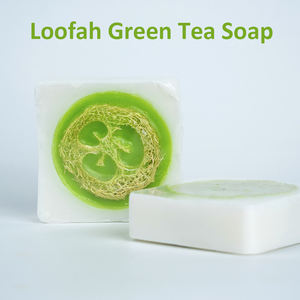 Jabón de Baño Premium de 130g con Granada, Té Verde, Aloe y Esponja Vegetal, Ingredientes Naturales para el Cuidado de la Piel, Jabón de Manos Blanqueador e Iluminador para el Baño - Product Image 2