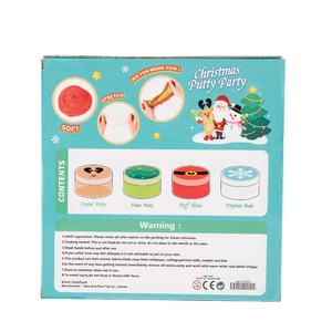 Children's Toy <b>Set</b> Christmas Glue <b>Set</b> Christmas Putty Party - Product Image 5