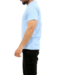 T-shirt Homme Sport Style en Coton à Manches Courtes Col Rond – Confortable et Respirant pour la Gym et le Fitness – 180g Couleur Unie - Product Image 3