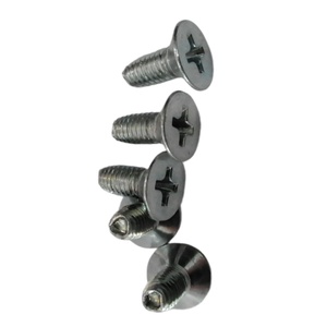 Anti-Loose Countersunk Head Triangle Thread Rolling <b>Screws</b> Carbon Steel Zinc Plated Phillips Drive for Cabinet Chassis <b>Screws</b> - Product Image 1