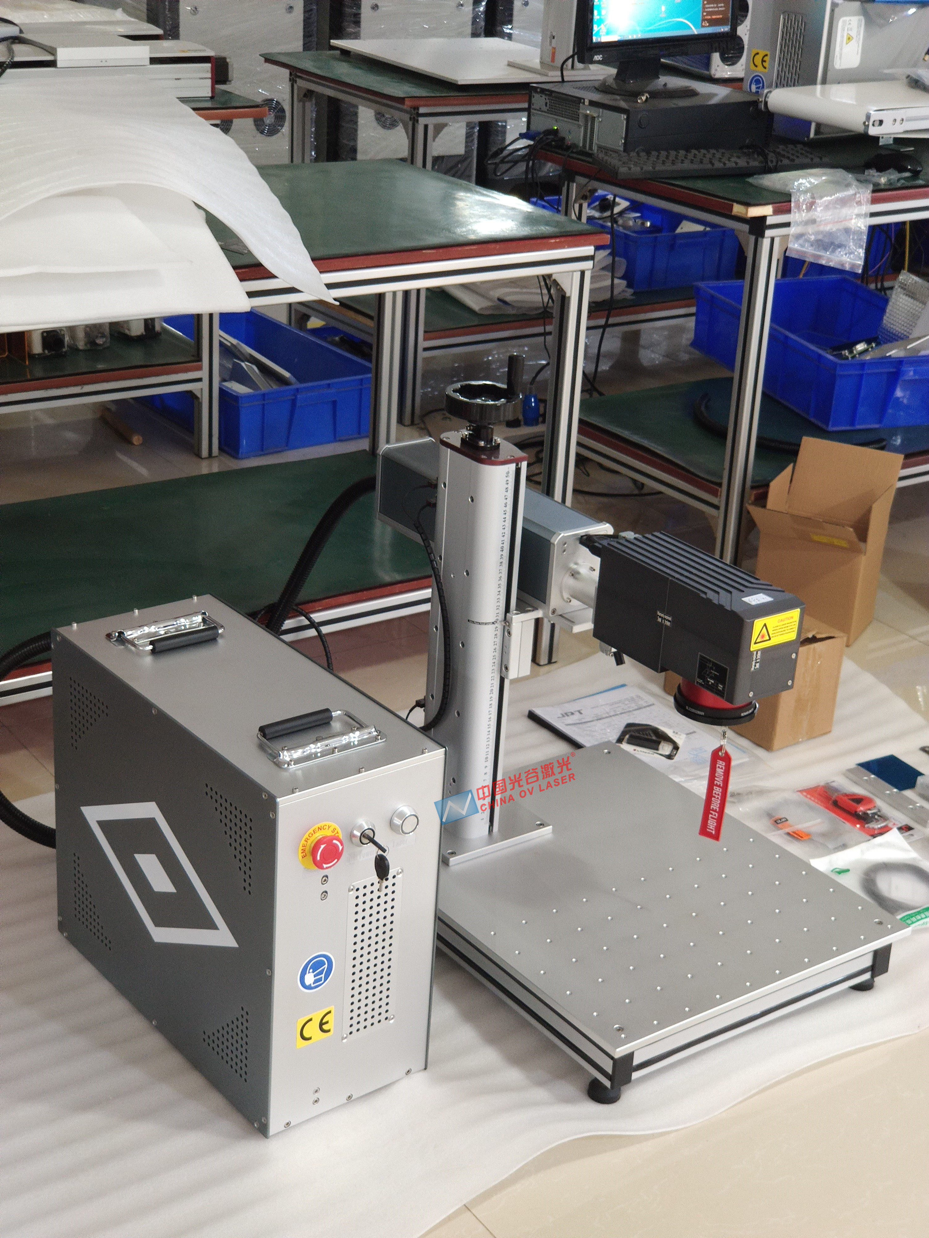 50W 60W 100W 3d dynamic deep curve engraving me<i></i>tal fiber laser machine 3D mopa jpt laser engraver