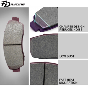 Plaquettes de frein automatiques de nouvelle formule en céramique silencieuse pour <span class=keywords><strong>Porsche</strong></span> 356 911 912 914 924 928 944 944S 968 Boxster Cayenne coupé - Product Image 5