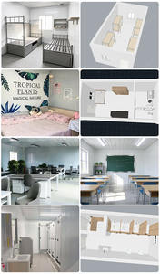 Case Prefabbricate Moderne Stile Container Smontabili, Edifici per Uffici, Vendita Diretta dalla Fabbrica a Prezzi Bassi per Cantieri Edili - Product Image 6