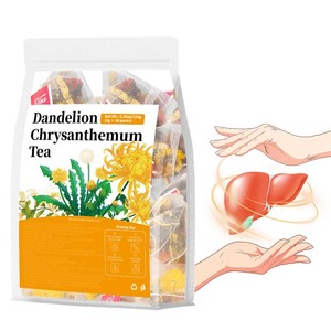 ถุงชาดอกแดนดิไลออน, ทำความสะอาดตับ, ชาสมุนไพรธรรมชาติ, การล้างความร้อนและการสนับสนุนการป้องกันดวงตา - Product Image 1