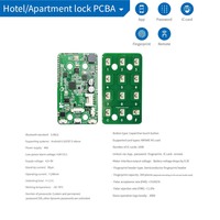 Carte de contrôle de serrure numérique, carte de contrôle d'accès, carte de contrôle de serrure intelligente, carte de contrôle de serrure de porte, assemblage de carte PCB, OEM ODM, PCBA personnalisé clé en main