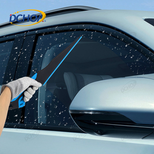 DCHOA azul plástico magnético ventana tinte escurridor ventana vidrio agua hoja limpiaparabrisas ventana tinte herramientas Kit - Product Image 5