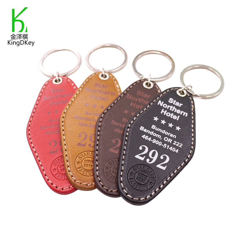 キーホルダー・アクリルキーホルダー VAULTROOM LEATHER HOTEL KEYCHAIN CAMEL Hotel Keychain | Full grain leather, vintage-inspired
