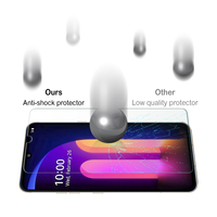 Protector de pantalla de teléfono móvil de alta calidad, película transparente HD 2.5D para LG V60 ThinQ 5G