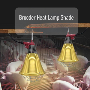 Lámpara de Calor para Lechones, Cubierta Infrarroja para Calentar Pollitos, Cría de Aves de Corral, 220V, Aislamiento Térmico, Aleación de Aluminio - Product Image 3