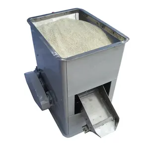 Machine commerciale de tamisage d'enlèvement de pierre de sable de blé de haricots de grain de dénoyautage de riz de gravité de petite capacité