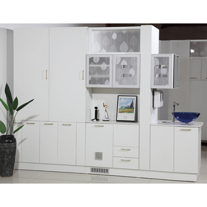 Maßgefertigte Zentrale Inselvitrine für Zahnarztpraxen aus Holz mit Arbeitsplatte und Individueller Empfangstheke - Product Image 4