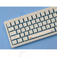 Keycaps de clavier mécanique personnalisés en céramique PBT à profil bas, thème Fête des Profondeurs, dégradé, avec couleurs personnalisées et options OEM