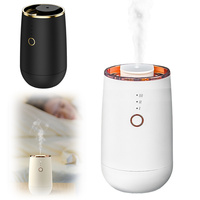 Diffuseur d'aromathérapie ultrasonique pour voiture, diffuseur rechargeable 2000mAh, diffuseur portable sans eau, diffuseur d'huiles essentielles