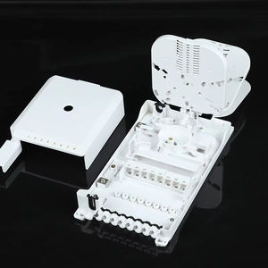 Utilisation intérieure et extérieure compatible <span class=keywords><strong>POE</strong></span> Séparateur 1*8 Boîtier de fibre optique à montage mural Boîte de distribution de fibre optique à 8 noyaux - Product Image 4