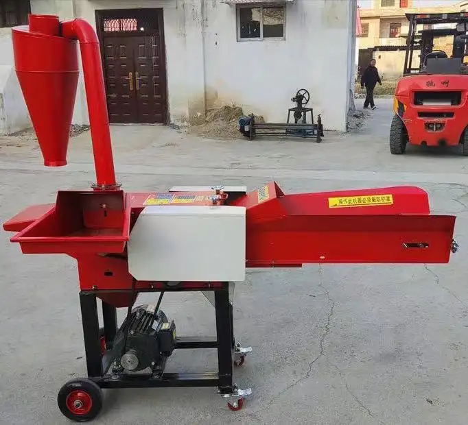 Máquinas agrícolas corte grama alimentação milho silagem fazendo chopper triturador alimentação processamento palha cortador máquina