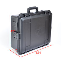 Boîtier d'outils en plastique rigide étanche IP67 et résistant aux chocs, personnalisable OEM/ODM