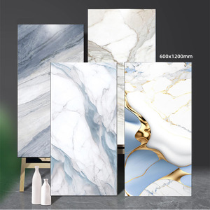 Vente chaude Carreaux de sol en marbre moderne de luxe 600x1200mm, design personnalisé, décoration d'hôtel, matériau en pierre, <span class=keywords><strong>parquet</strong></span> - Product Image 2