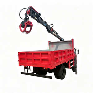 Camion à bras articulé Sanhuan de 5 tonnes avec benne à benne basculante pour l'exportation, l'élimination des déchets forestiers et de construction, garantie 1 an - Product Image 1