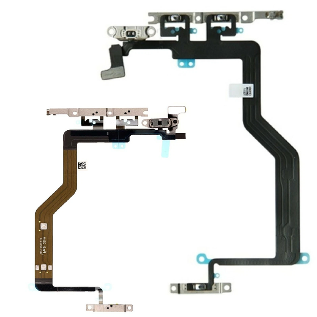 For Apple iPhone Power Switch on Off Volume Side Button Key Flex Cable for iPhone 12 12 Pro Max Mobile Phone Spare Parts