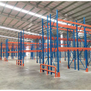 Système de rayonnage à palettes à usage intensif Grand support à palettes et étagères Support robuste pour entrepôt Rayonnage à palettes Étagères métalliques - Product Image 2